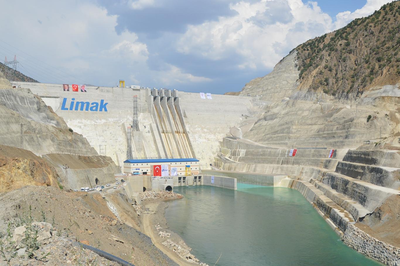 Çetin Barajı tam kapasite ile elektrik üretimine başladı
